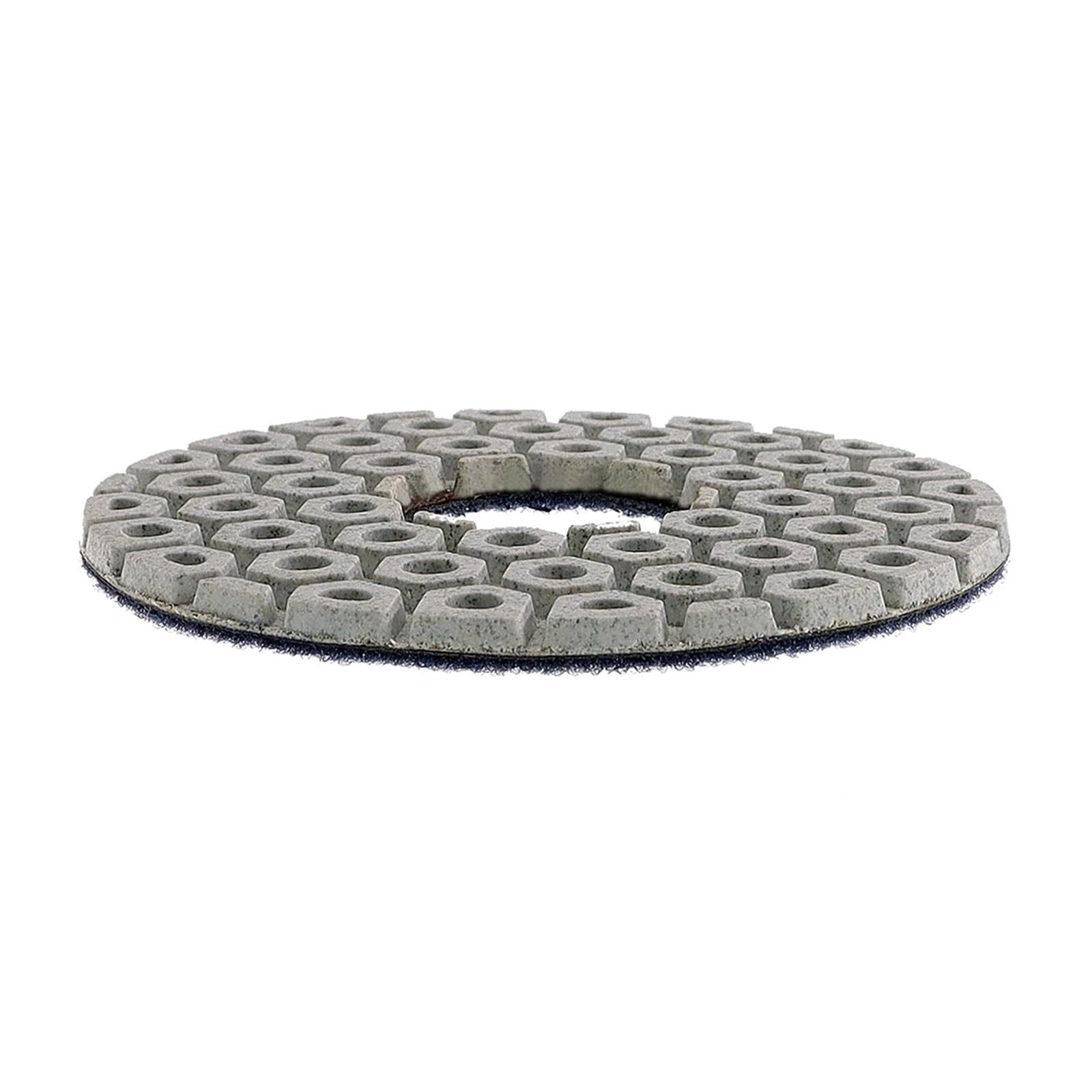 Lot de 7 disques de polissage super puissants de 125 mm (5 pouces) for le polissage à sec ou humide du granit, du marbre, de la pierre et du béton.(50_7 PCS_5 INCHES)