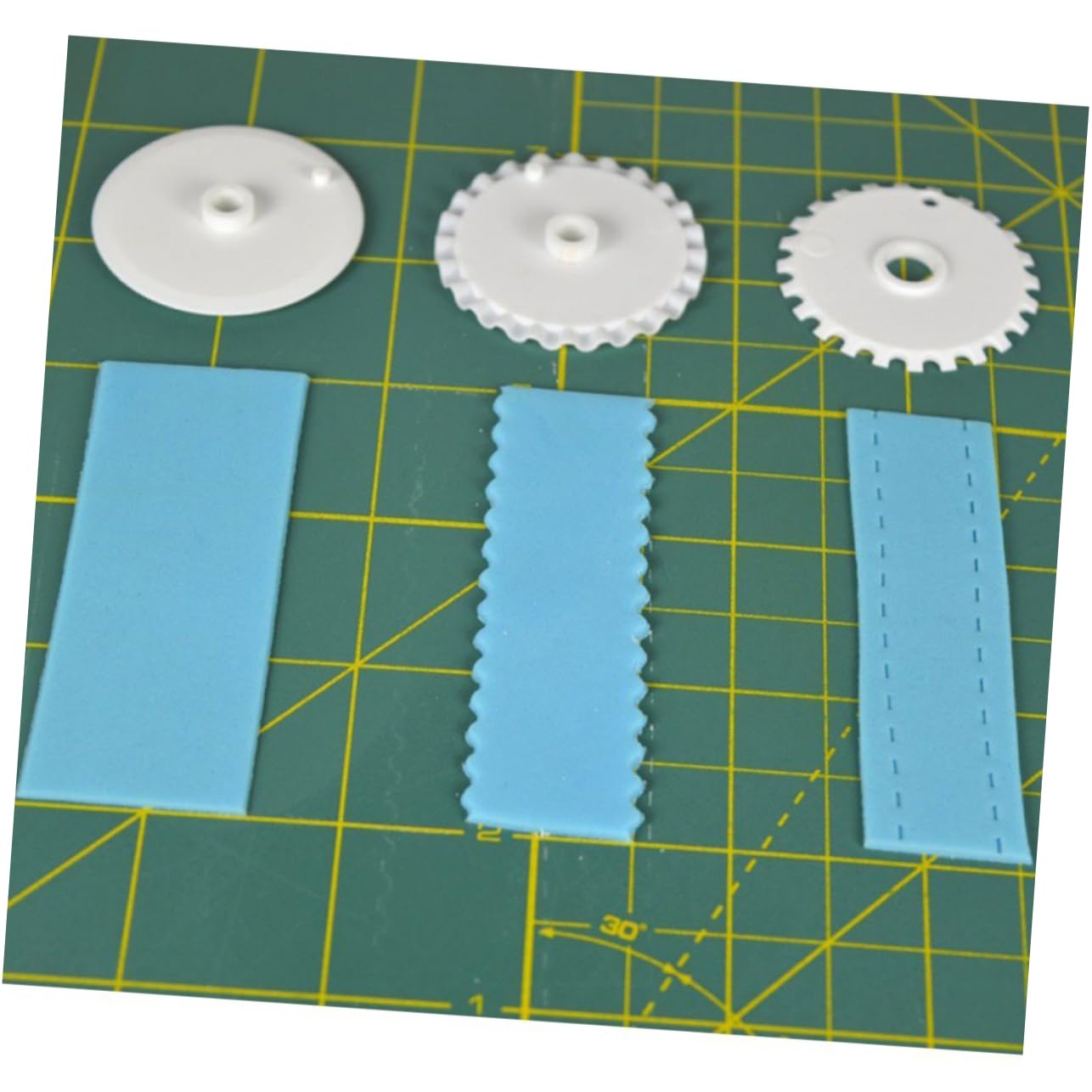 Alipis Rouleau à Découper Les Gâteaux en Fondant, Lot de 6 Set | Outil Décoratif à Relief, pour Gâteaux en Fondant, Accessoires de Pâtisserie