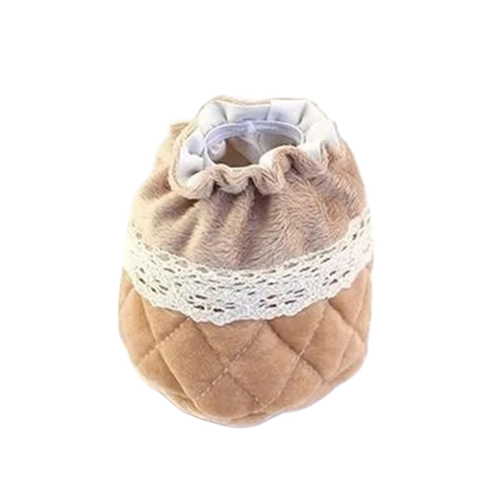 Protection Pied De Chaise Housse de Protection des Pieds de Chaise en rotin de Grande Taille, Pied de Table à Manger à la Maison(Large Khaki 4-Pack)