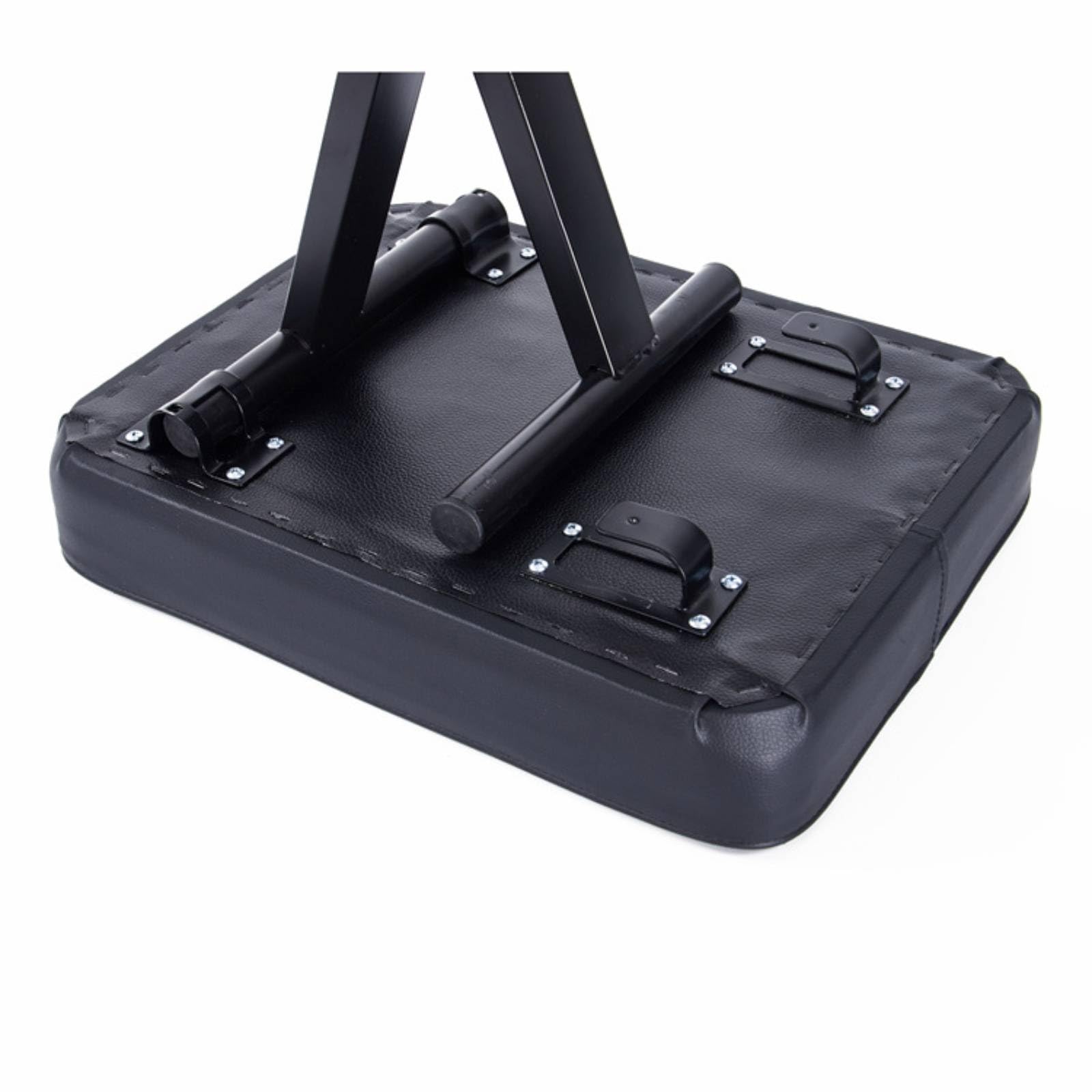Taburete Piano Plegable Ajustable con Asiento Acolchado Espuma y Estructura Metal Reforzada para Teclado Órgano y Actuaciones Acuado para Músicos y Estudiantes Música, Color to 2