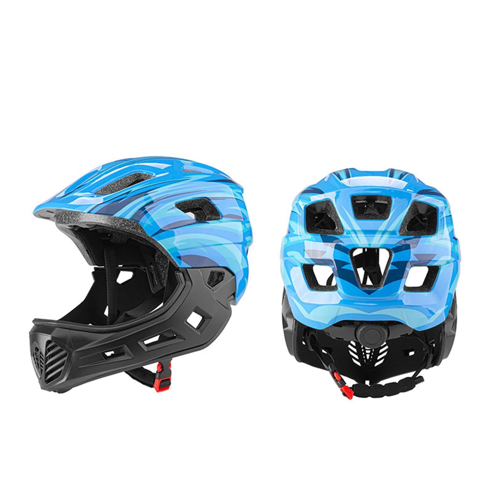 Casco Bici Ragazzi Cappello Di Sicurezza Con Guscio Rigido | Casco Integrale Per Bambini, Arrampicata, Monopattino, Ciclismo, Sci, Skateboard E Pattinaggio A Rotelle