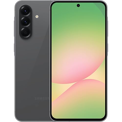 Samsung Galaxy A56 5G Cell Phone, 256GB AI Smartphone, Unlocked Android, AI Photo Edits, Large Screen, Long Battery Life, 2025, US 1 Yr Manufacturer Warranty, Awesome Graphite