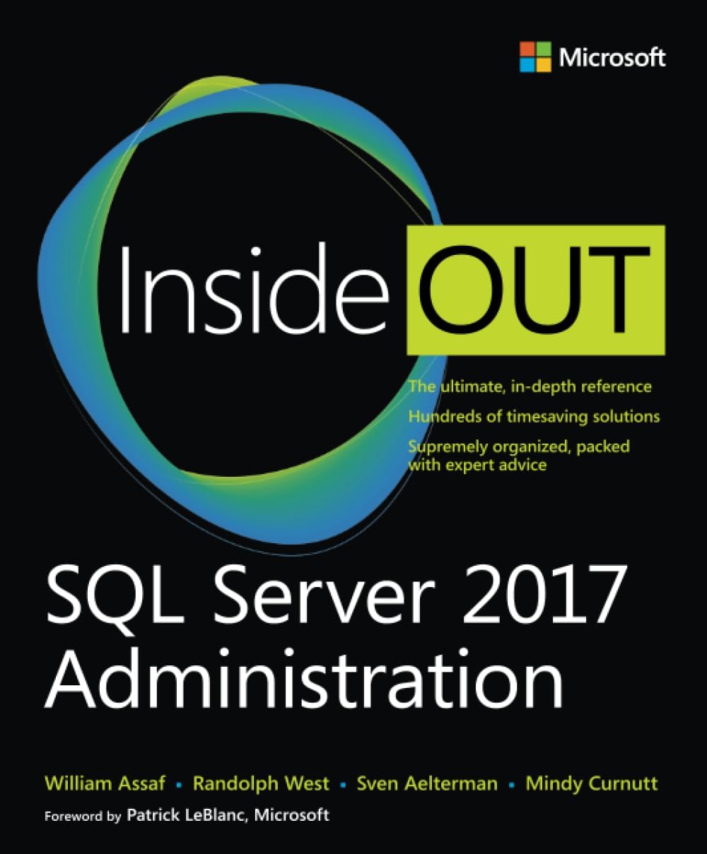 SQL Server 2017 Administration Inside Out 1st Edition