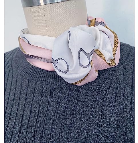 Wrapables Satin Neckerchief Square Scarf 26.5 x 26.5 Inches3