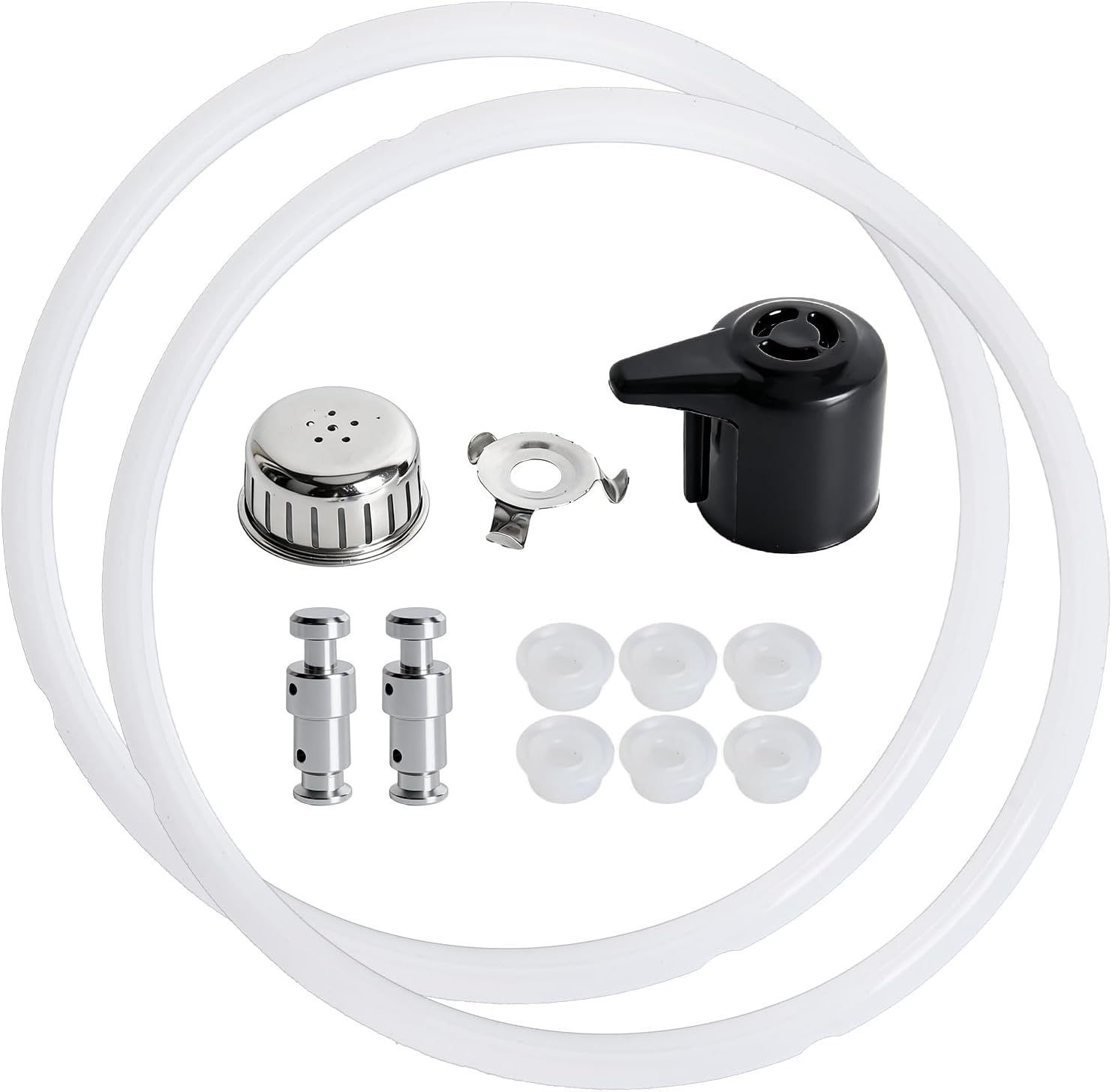 13 Pcs Replacement Parts Compatible with Instant Pot 5/6 Qt Lids