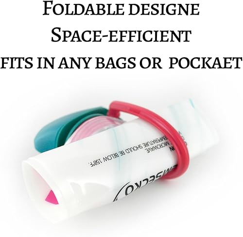 Miniatura 3 de Botella de agua plegable  23.7 fl oz plegable sin BPA mosquetón duradero para actividades al aire libre y viajes  Adecuado para agua, leche en polvo