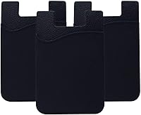 Vista 1 de Agentwhiteusa Cartera adhesiva para teléfono celular (para tarjeta de crédito, tarjeta de visita e identificación) compatible con iPhone, Android