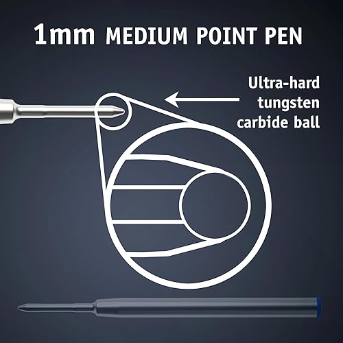 Miniatura 3 de Recambios de tinta para lápiz capacitivo  Recambios de bolígrafo de tinta de repuesto para lápiz óptico DEWALT 3 en 1  Paquete de 2 cartuchos de