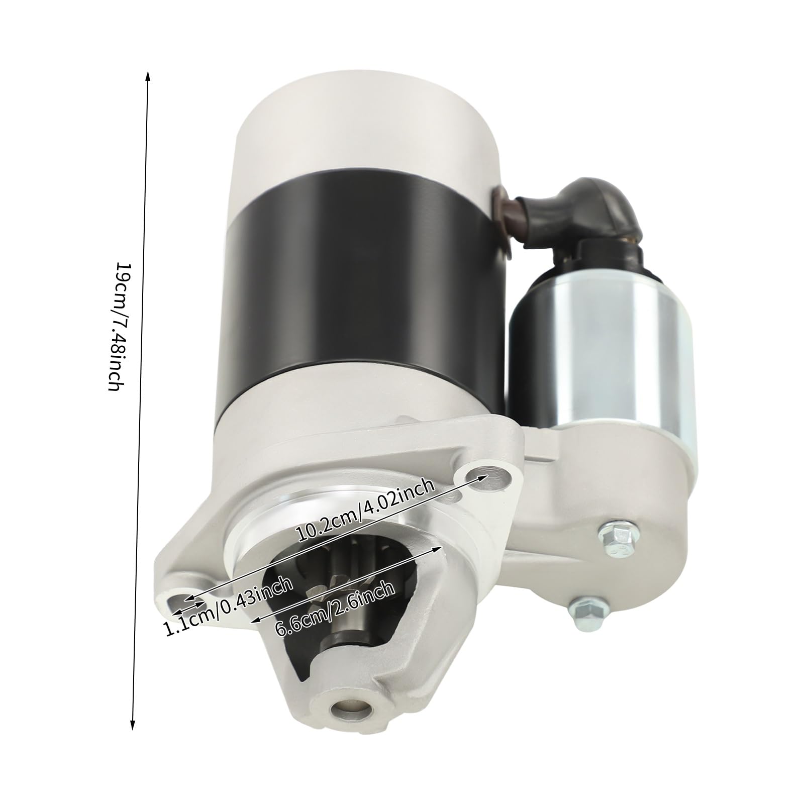 Motor De Arranque Generador Diésel Cultivadores Pequeños 8 Dientes 1KW 12V Monocilíndrico Refrigerado Por Aire Arranque motocicleta