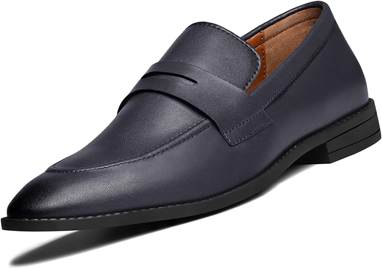 Loafers Formal Shoes for Men | Slip-On Moccasins | Ideal for Business, Casual, Parties (RGMC_S)