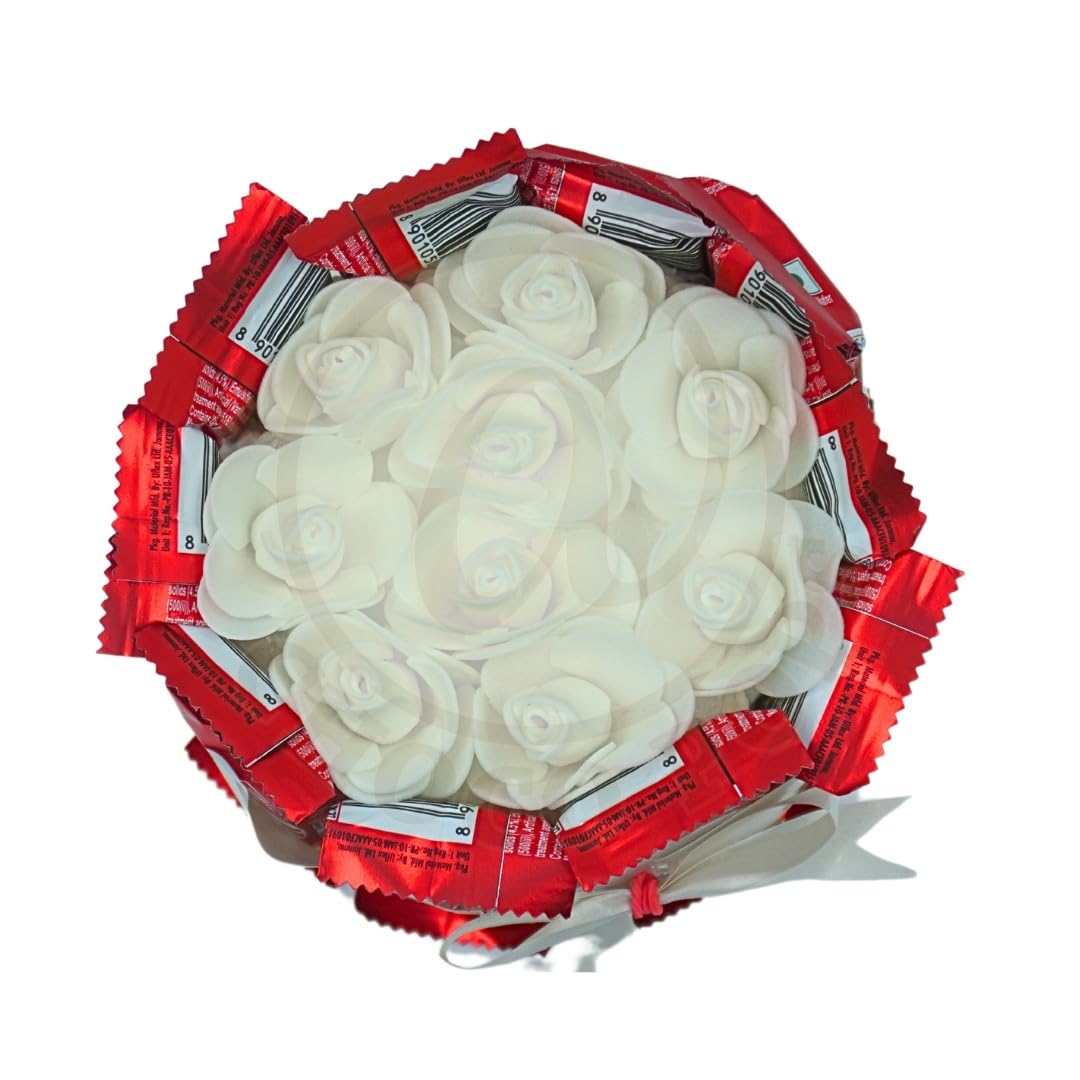 @Chocopops Round Shape Gift Bouquet - Bouquet of Nestle Kitkat Chocolates (10pcs) with Flowers (B0CKD1HR3P) Amazon Price History, Amazon Price Tracker