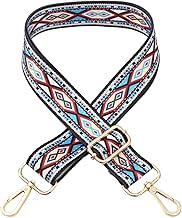Bandouliere pour Sac Reglable, DOTBUY-SHOP Large Sangle de Rechange Anse de Sac Bandouliere Sangle de Remplacement pour Femmes Sacs,Sac à Main, Accessoires de Bricolage (Bohême,One Size)