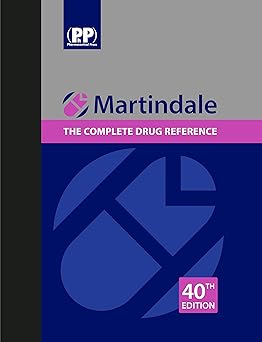 MARTINDALE THE COMPLETE DRUG REFERENCE 40ED 2 VOL SET (HB 2020)