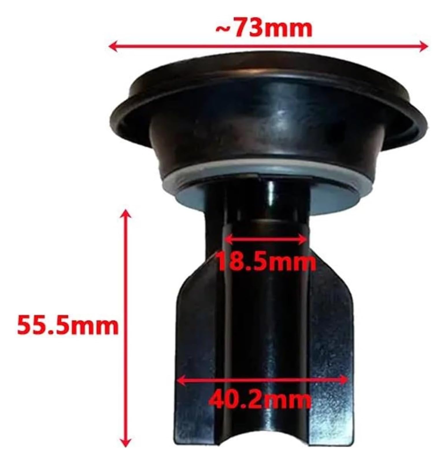 Per DUCATI Per MONSTER 600/750/900 Motociclo Galleggiante Diaframma Aircut Parti Di Revisione Kit Di Revisione Carburatore Riparazione Per Carburatore(Black 1)