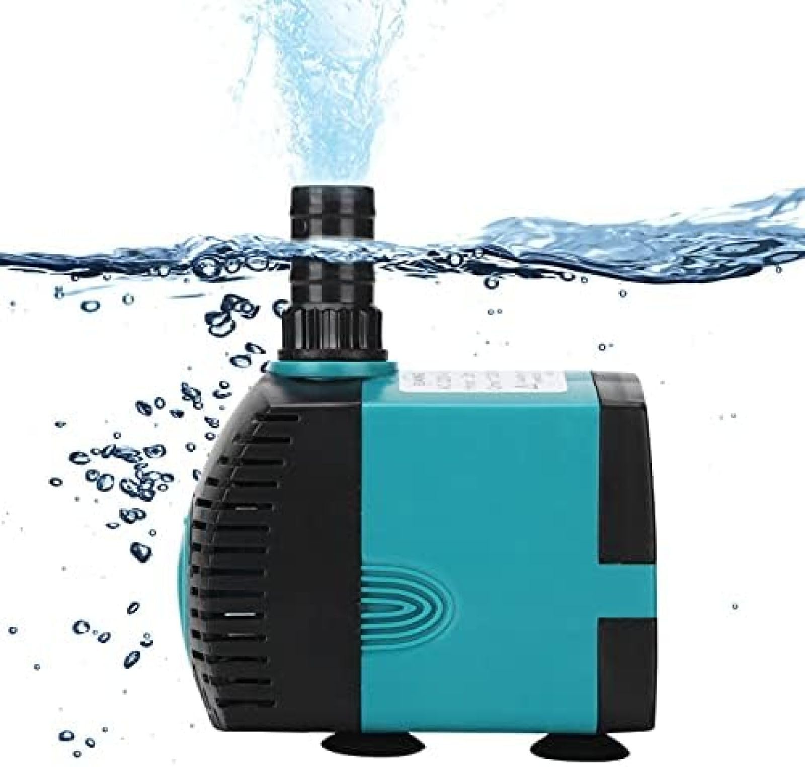 Pequeña bomba de agua sumergible acuario pecera bombeo filtro silencioso ajustable bomba de agua circulación estanque bomba de jardín, EB 307
