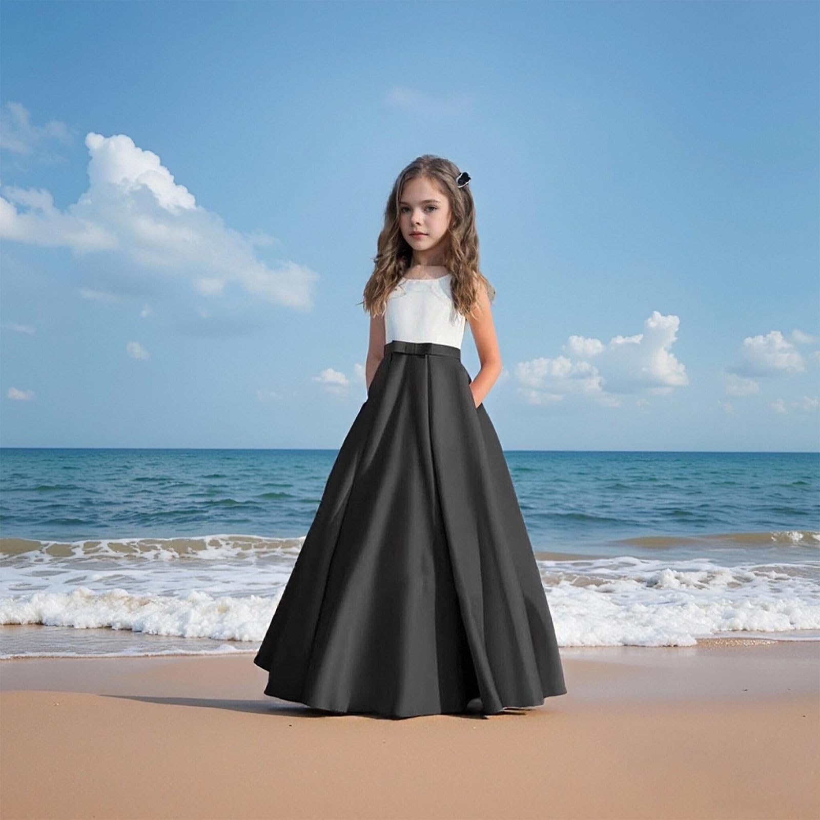 Vestido NiñA Vaqueros, Vestido NiñA Ceremonia Fiesta, Vestidos De Fiesta Elegante Ocasiones Ligero con Y Vestidos Verano Dress Dresses Summer Dress