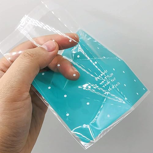 Miniatura 6 de Artboil 100 bolsas autoadhesivas pequeñas de celofán, bolsa de galletas, hecha en casa, fiesta, bolsa de recuerdos de boda, para panadería,