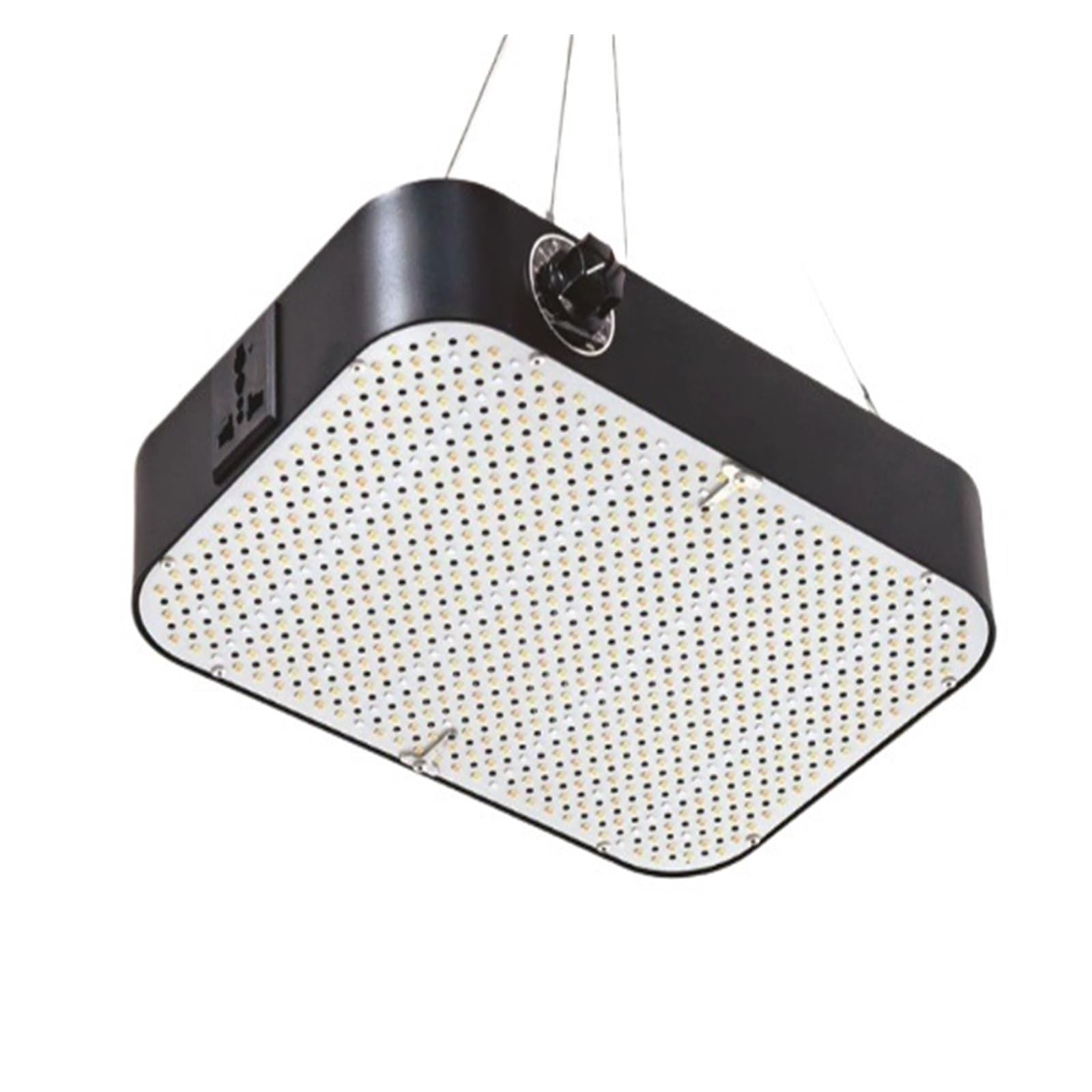 Lampada da coltivazione a LED for piante con ventola di raffreddamento a luminosità regolabile. Luce for serra giardino,Raffreddamento silenzioso(100W)