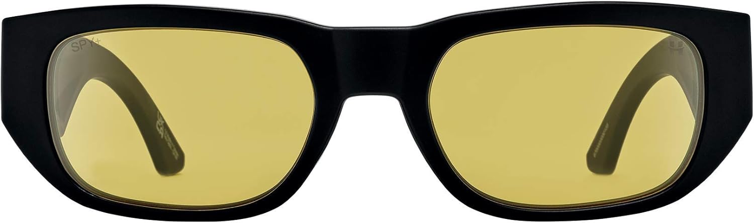 SPY OPTIC Genre Matte Black - Happy Yellow - Image 2