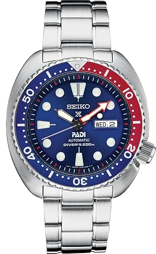 SEIKO SRPE99 Automatic Dive Watch for Men - Prospex PADI Special Edition - LumiBrite Hands, Elapsed Timing Bezel - Water Resistant 200M