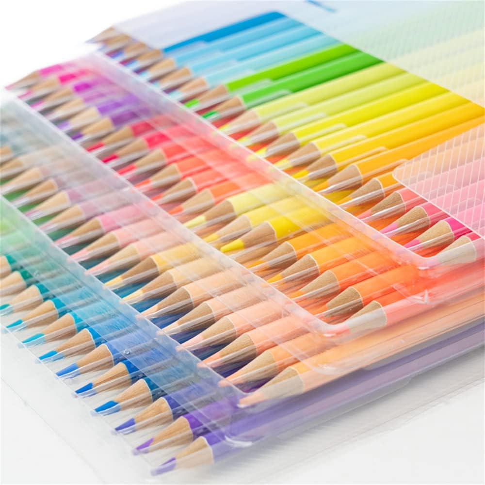 80 Colored Pencils, Bright Colors Non-toxic Colour Pencil Set, Professional Soft Core Oil Sketching Pencils, Drawing School Supplies for Art, Sketching, Painting