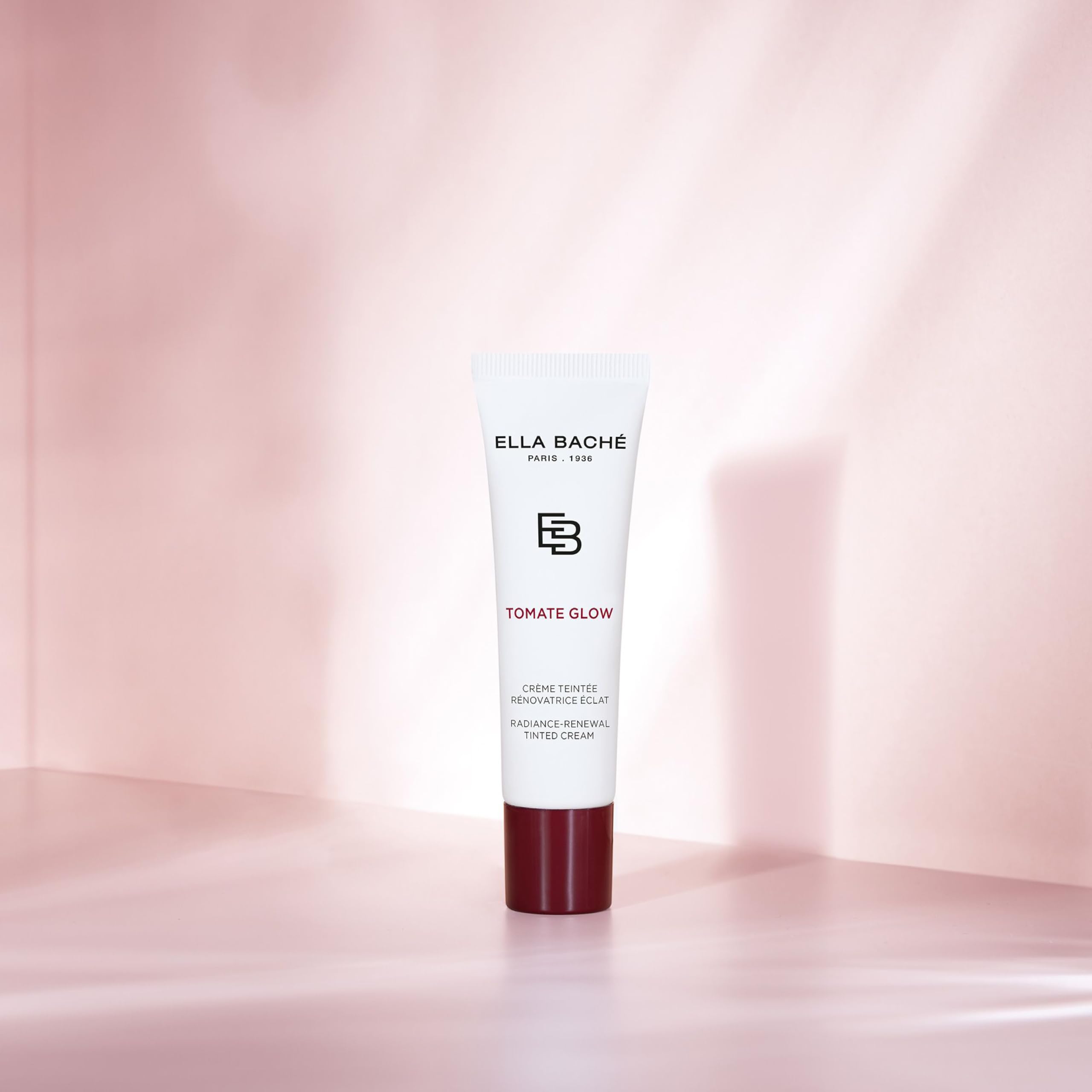 Ella Baché Tomate Glow Getönte Creme mit Glow-Effekt 30 ml, rosé - Getönte Gesichtspflege mit Super-Glow für einen frischen Teint - Glättende Gesichtscreme mit Antioxidantien