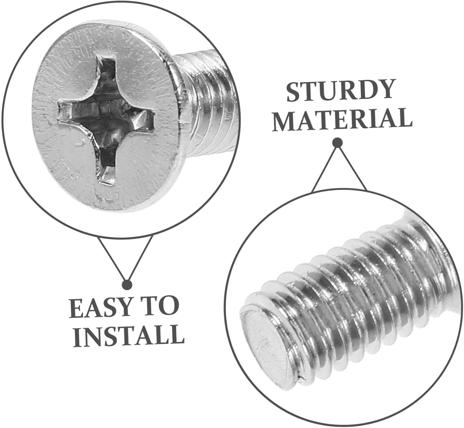GLEAVI 12pcs Car Brake Disc Screws Durable and for Secure Disc Brake Installation Compatible Lightweight and Easy to Store