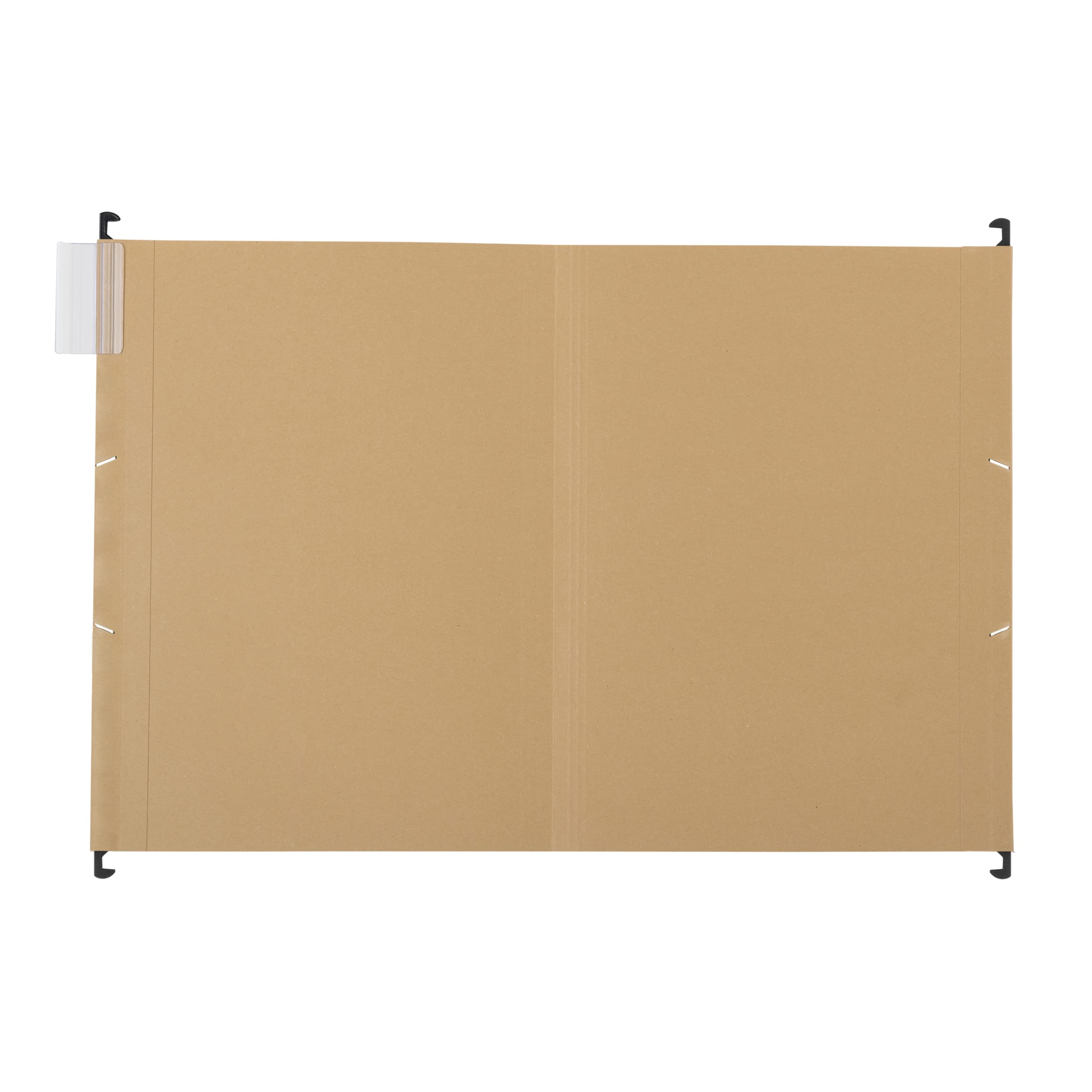 Limit Cartelline sospese per formato A4, apertura laterale, 25 pezzi, colore marrone naturale