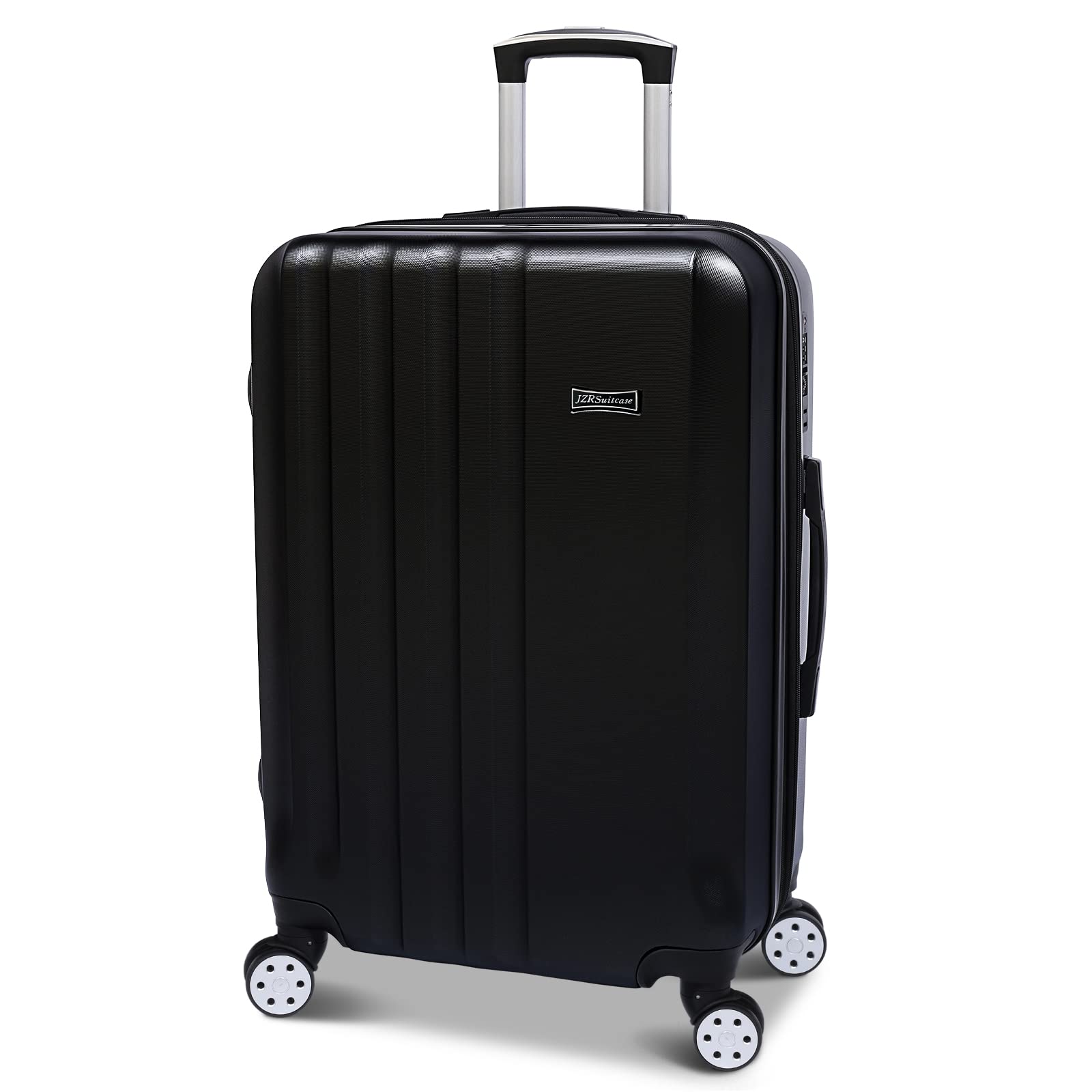 JZRSuitcase Hardside Carry On Luggage Expandable ABS+PC Suitcase with Lock Spinner Wheels 20in 24in 