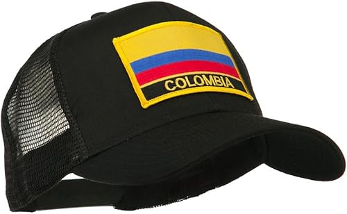 Miniatura 5 de e4Hats.com - Gorra de malla, diseño de bandera de América del Sur