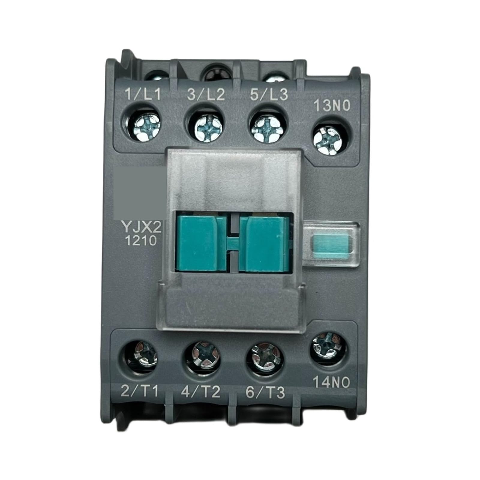 WCNGRFRNB AC contactor YJX2-12 AC Contactor 12A 3 Phase 3-Pole 1NO 1NC Coil Voltage 380V 220V 110V 36V 24V 50Hz(1NO1NC,24V)