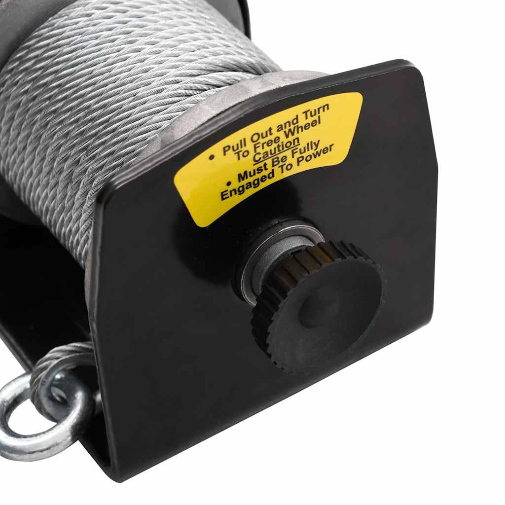 vidaXL Cabrestante Control Remoto Cable Torno Eléctrico 907Kg Mando Distancia