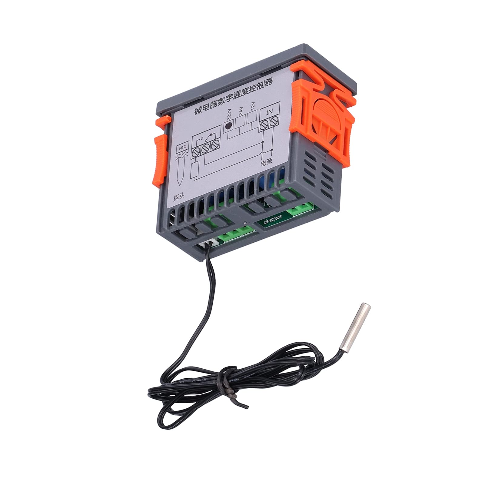 Termoregolatore Termostato Digitale Termostato Intelligente per Congelatori e Frigoriferi ABS 220V 10A