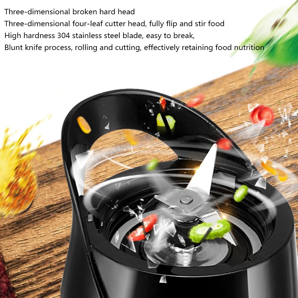 PAHION Frullatore Smoothie Maker Blender Milkshakes Blender Smoothie Tritatutto per Ghiaccio con 4 Lame in Acciaio Inossidabile 22000 RPM con Bottiglie Tritan Senza BPA per Ghiaccio, Frutta E Verdura