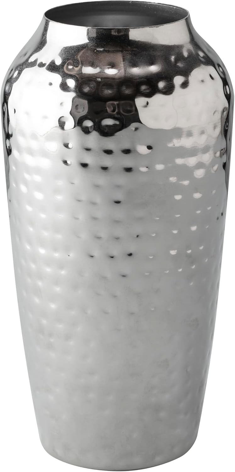 Decorative Hand Hammered Artisan Vase |Design Flower Vase | Living Room Décor | Modern Home | Table Centerpiece | Stylish Gift Box | Copper