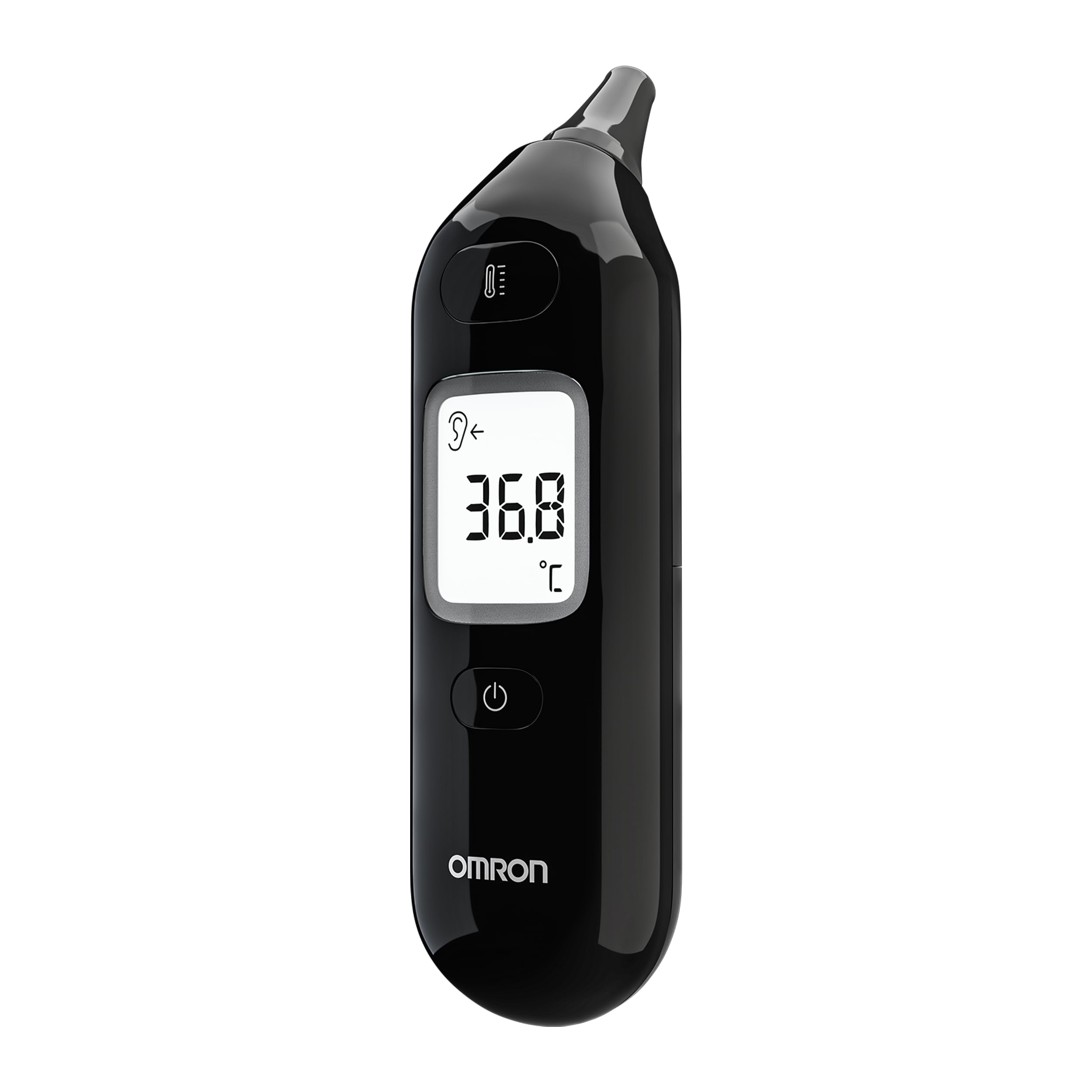 OMRON Gentle Temp 533, Termometro auricolare per misurazioni rapide e accurate senza contatto in 1 secondo, Termometro auricolare bambini e neonati preciso, silenzioso e senza bisogno di coprisonda