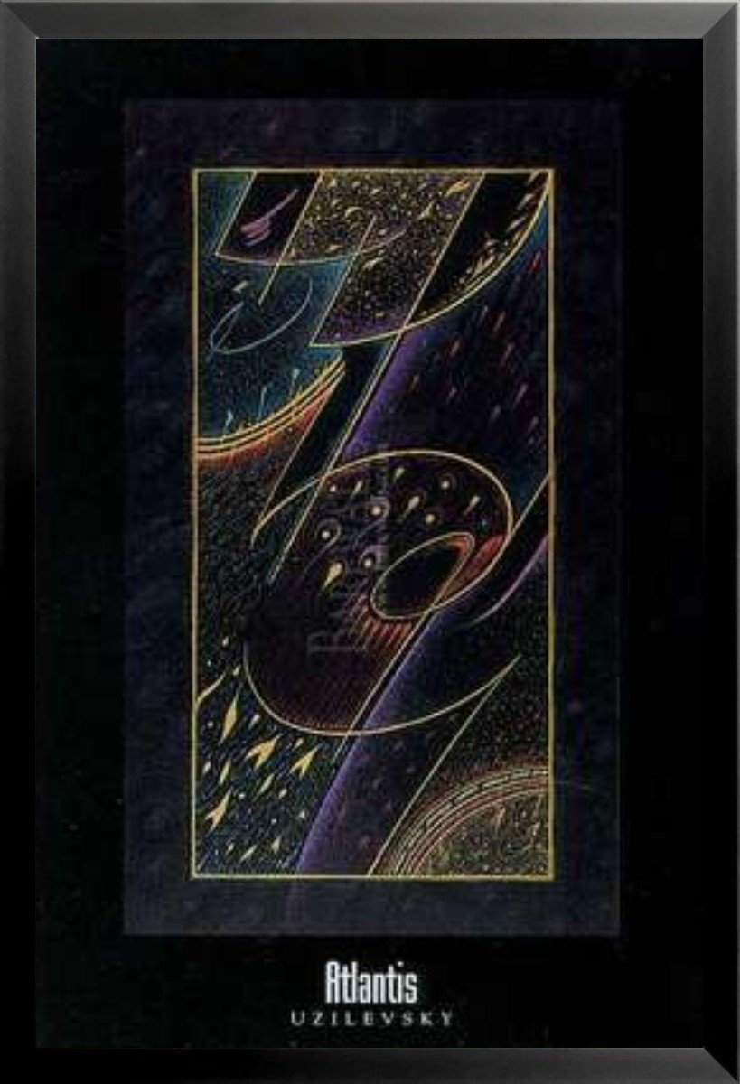 Amazon.com: Framed Atlantis by Marcus Uzilevsky 24x36 Art Print