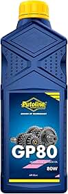 Óleo Sintético 80W Para Caixa De Marcha Putoline Racing GP 80 Temperatura Ambiente Abaixo 20 °C 1 Litro