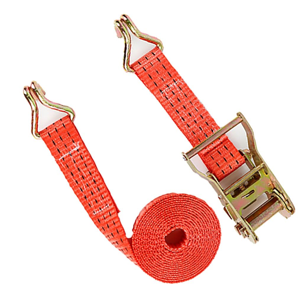 Zurrgurte Mit Ratsche, Ratschengurte Und Zurrgurte, Robuste Ratschengurte Mit J-Haken, Spanngurt, Verstellbarer Zurrgurt, Bremsseil Für Transport Und Abenteuer(L 3m/118in)