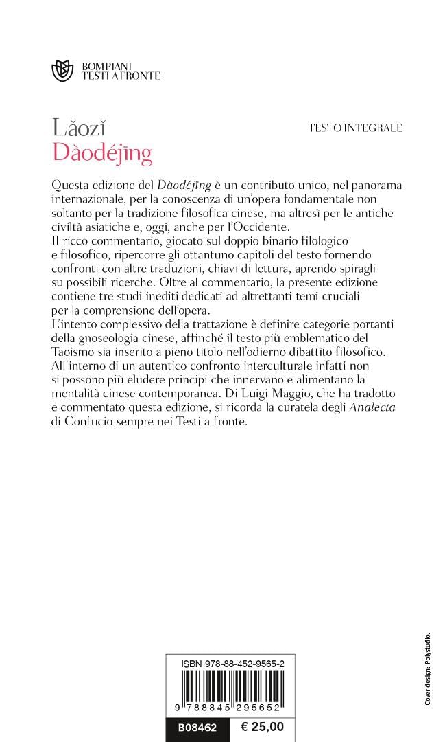 Daodejing: Edizione annotata e commentata