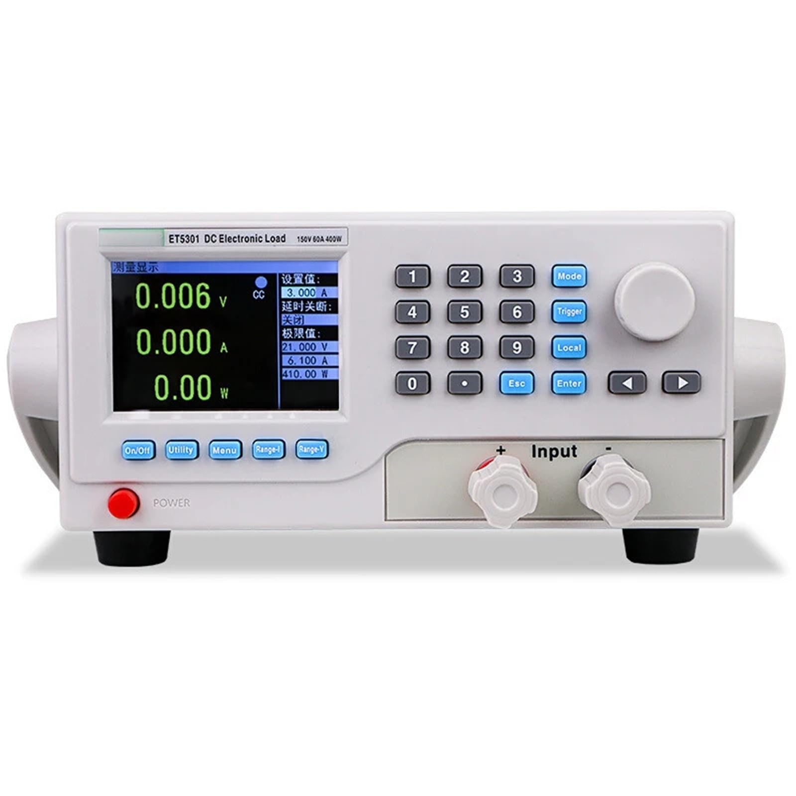 Testeur de charge électronique, Testeur de charge électronique DC Programmable, 150V/60A/400W, testeur résistance d'isolation batterie