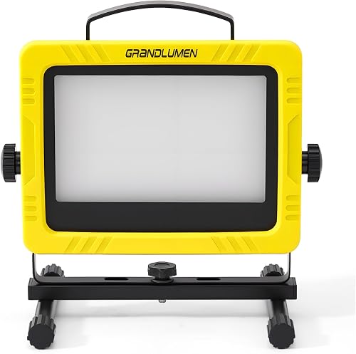 GRANDLUMEN LED Work Light, 7,200 Lumens, Compatible with Makita 18V Battery, Bar