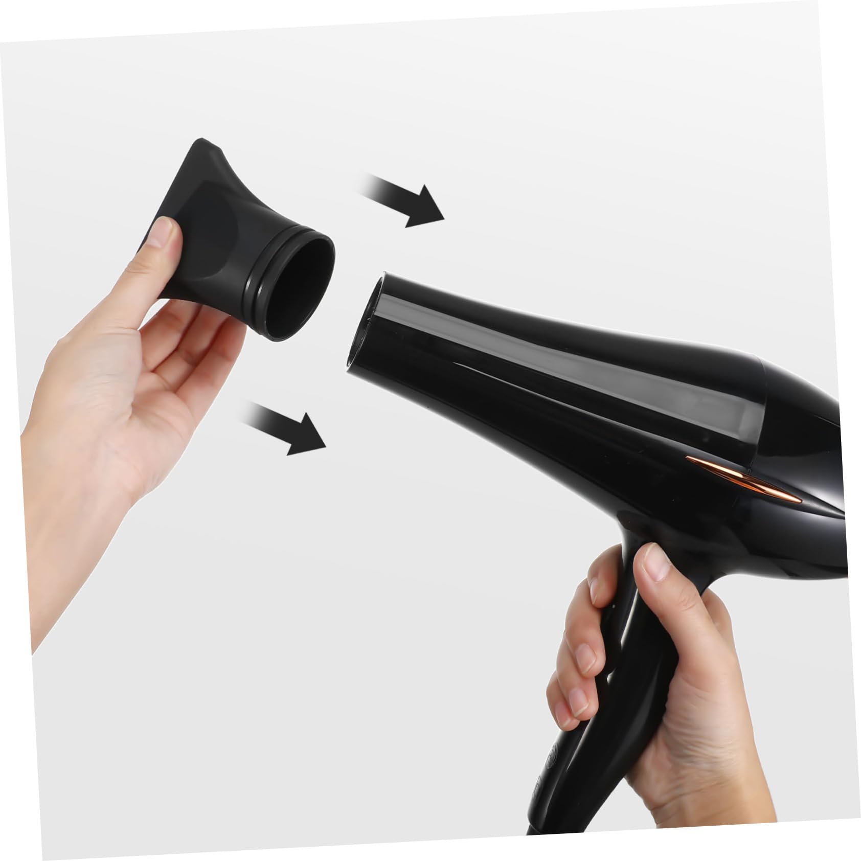 Amazon.co.jp: HOLIDYOYO ユニバーサルヘアドライヤーノズル2個セット