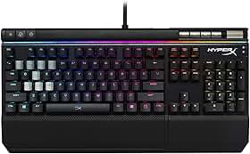 Teclado Gamer HyperX Alloy Elite RGB Mecânico Cherry MX Red US - HX-KB2RD2-US/R2