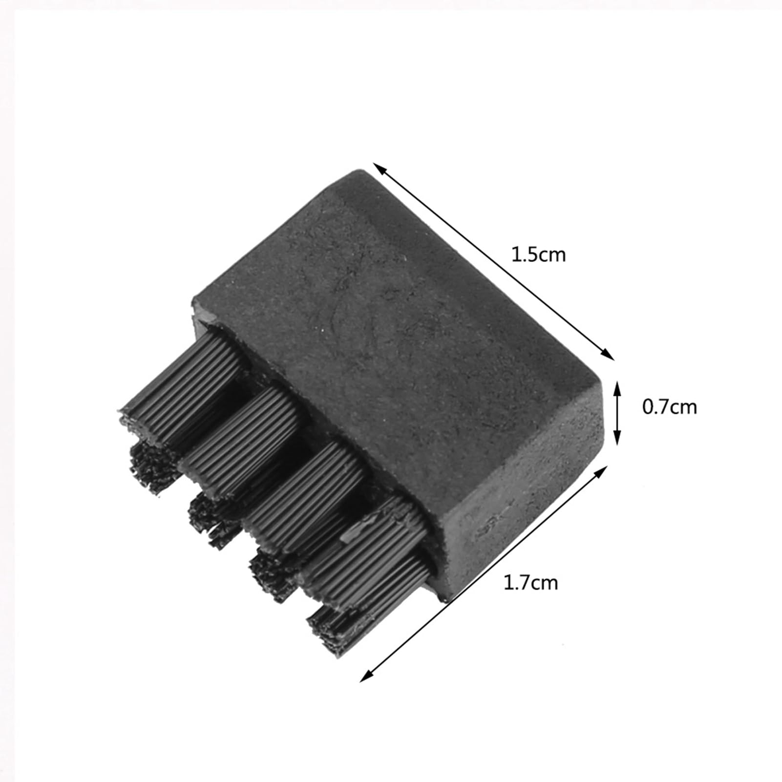 Durable Brush Replacement Set for Bow, Compact and Portable Design, 3pcs Brushes and Screws Included