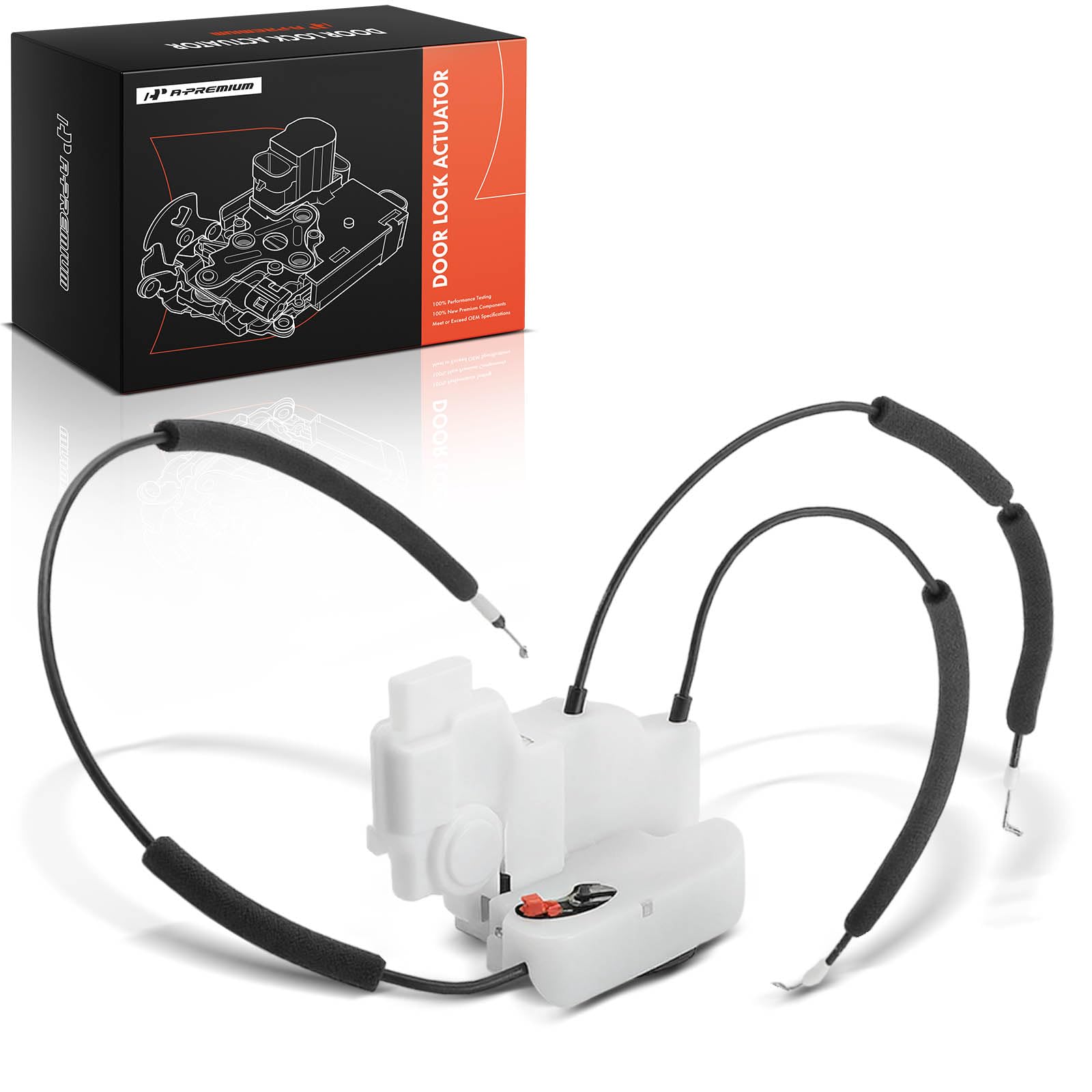 A-Premium Door Lock Actuator Replacement for Nissan Pathfinder 2007-2012,Front Left, with Intelligent Key System, 6 Pins,one-image-35