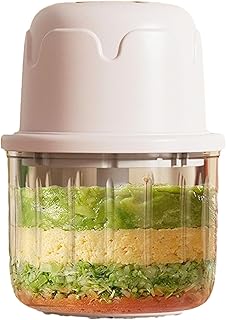 Picador de alimentos eléctrico de 350 ml, cortador de verduras a batería, color rosa, recargable, batidora para frutos secos, frutas, verduras, pimientos, jengibre, comida para bebés