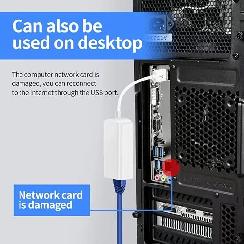 Usb To Ethernet Adapter,Quautyer Ethernet To Usb Adapter, 100 Mbps Ethernet Network Compatible With Macbook Windows Macos Linux, And More #TOP2