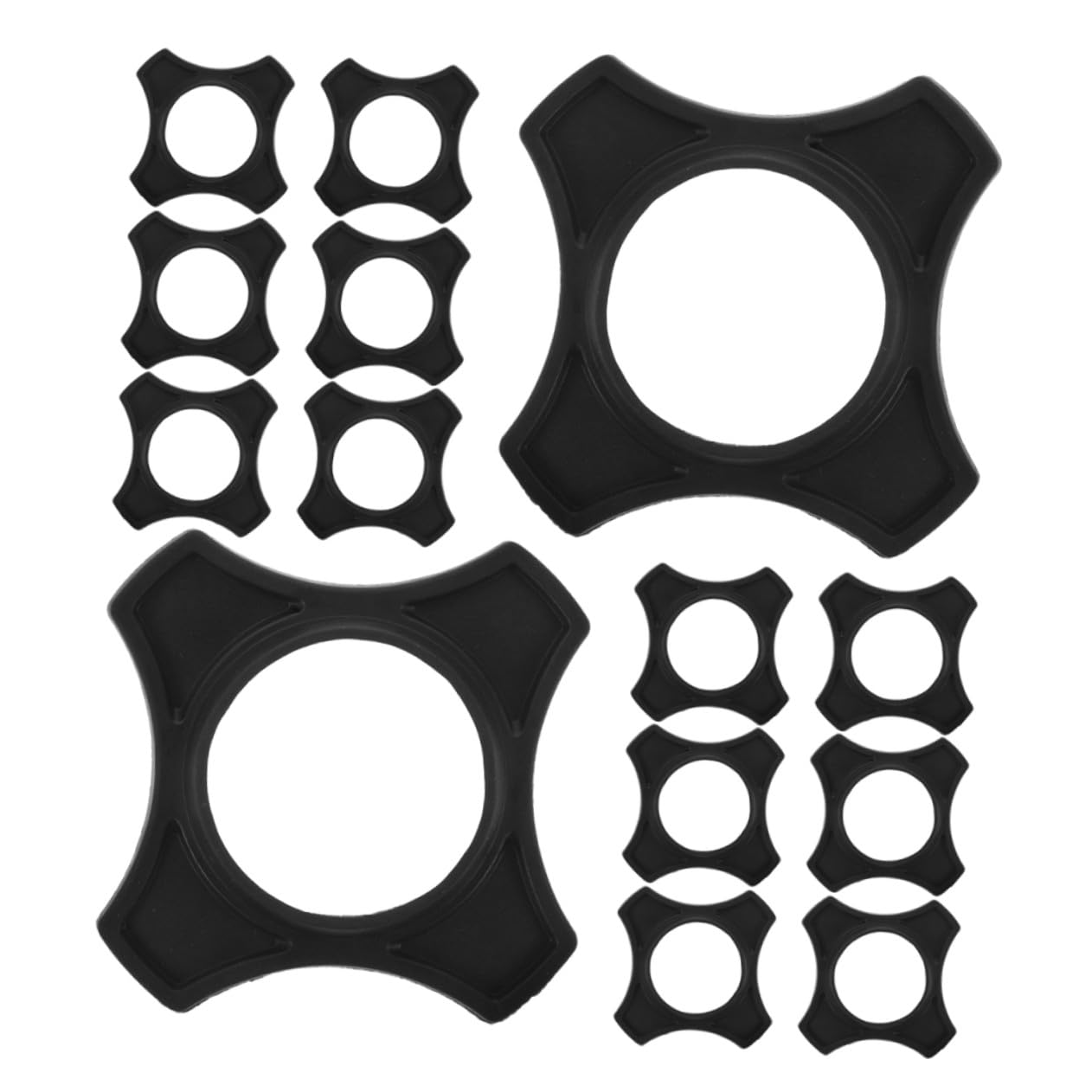 Gatuida 30pezzi Anello Anti-rotolamento in Gomma per Microfono Protezione Antiscivolo e Anti-caduta per Microfoni Portatili senza Fili Accessori per Microfono