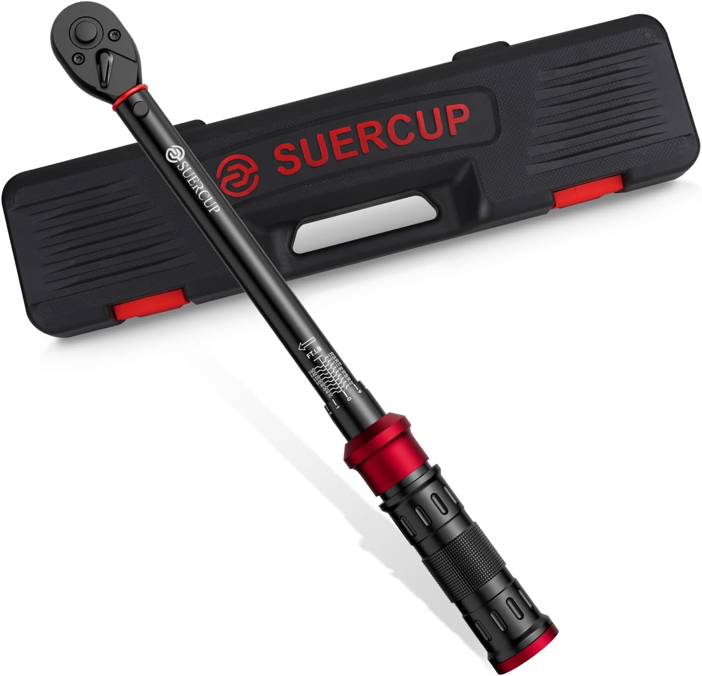 SUERCUP 1/2" Torque Wrench (10-170 ft.lb/13.6-230.5 Nm)